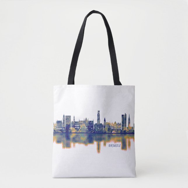 Bolso De Tela Línea aérea de Brujas (Anverso)
