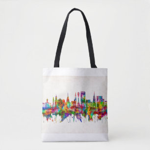 Bolso De Tela Línea aérea de Edimburgo Escocia