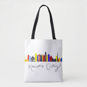 Bolso De Tela Línea aérea de Kansas City