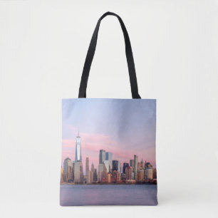 Bolso De Tela Línea aérea de la noche en Nueva York