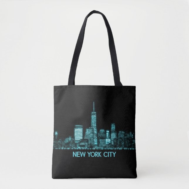 Bolso De Tela Línea aérea de Nueva York (Anverso)