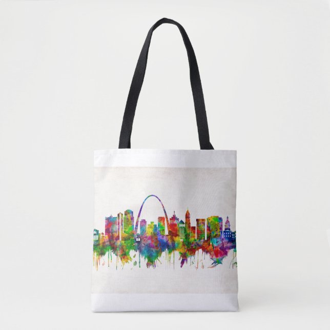 Bolso De Tela Línea aérea de St. Louis Missouri (Anverso)