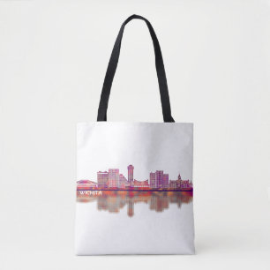 Bolso De Tela Línea aérea de Wichita Kansas