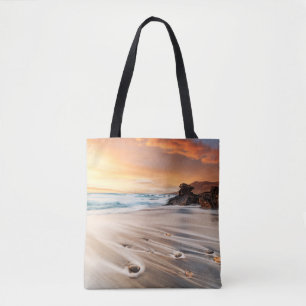 Bolso De Tela Línea costera Islas Canarias, España