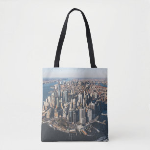 Bolso De Tela Línea costera   Manhattan, Nueva York