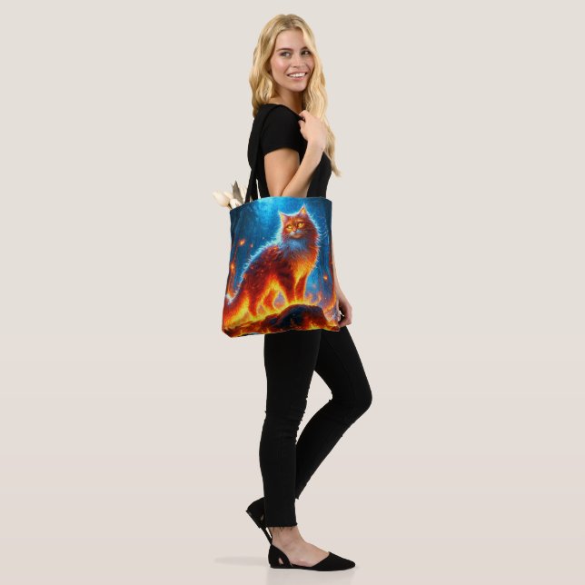 Bolso De Tela Línea de fuego encantada (Puesto)