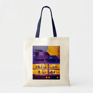 Bolso De Tela Línea de orientación ~ Fiesta en cubierta