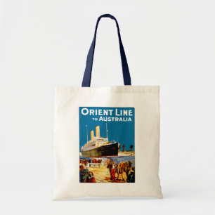 Bolso De Tela Línea de Oriente a Australia