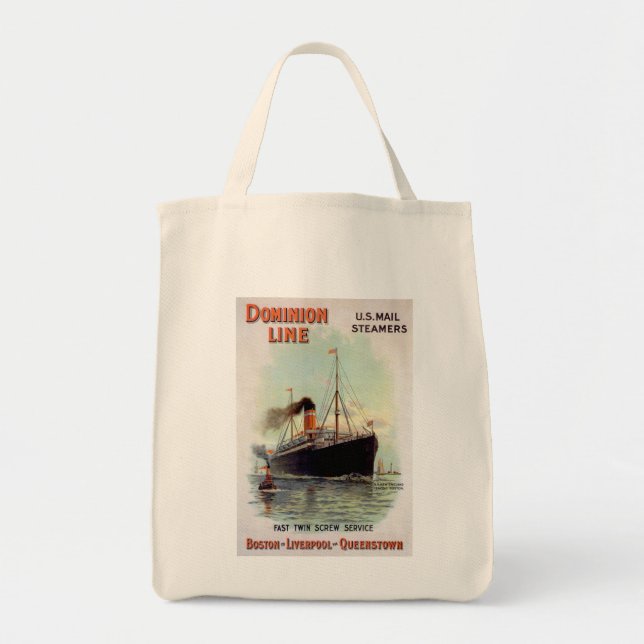 Bolso De Tela Línea Dominion (Frente)