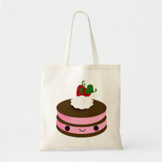 Bolso De Tela Línea rosa de la torta de Japón del tabú