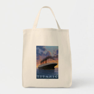 Bolso De Tela Línea Titanic SceneWhite Star