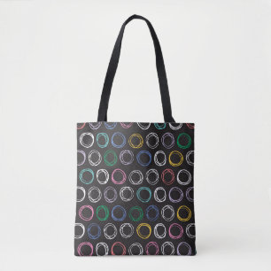 Bolso De Tela Líneas cepilladas: diseño sin problemas con mano