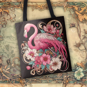 Bolso De Tela Líneas fluidas de belleza Art Nouveau