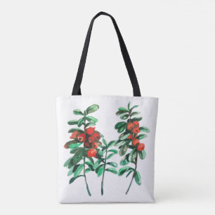 Bolso De Tela Lingonberry