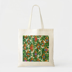 Bolso De Tela Linterna Botánica Marroquí