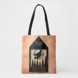Bolso De Tela Linterna de brujas voladoras