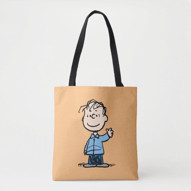 Bolso De Tela Linus Waving (Anverso)