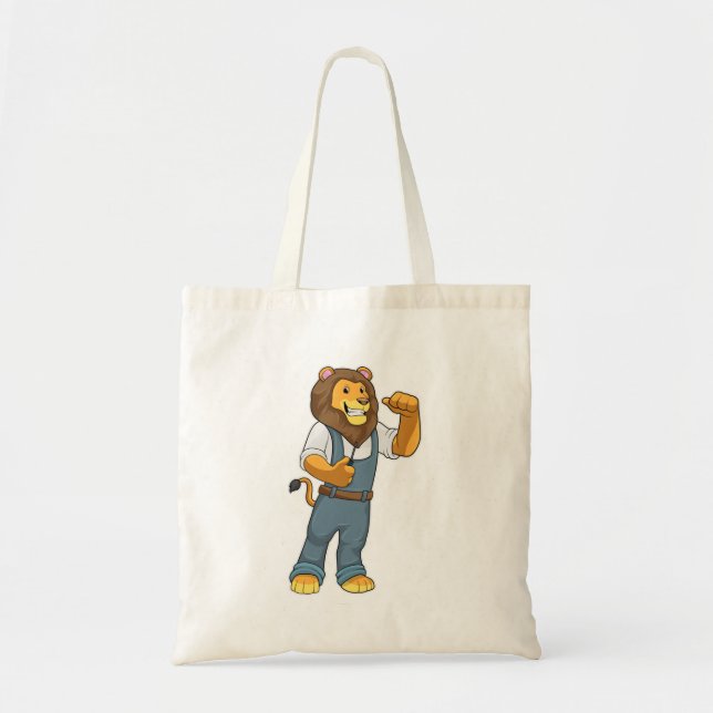 Bolso De Tela Lion como destornillador de Handyman (Frente)
