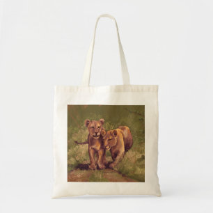 Bolso De Tela Lion Cubs