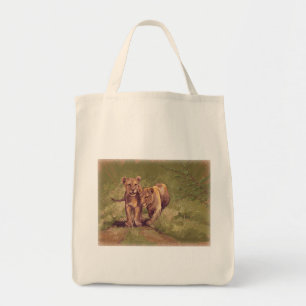Bolso De Tela Lion Cubs
