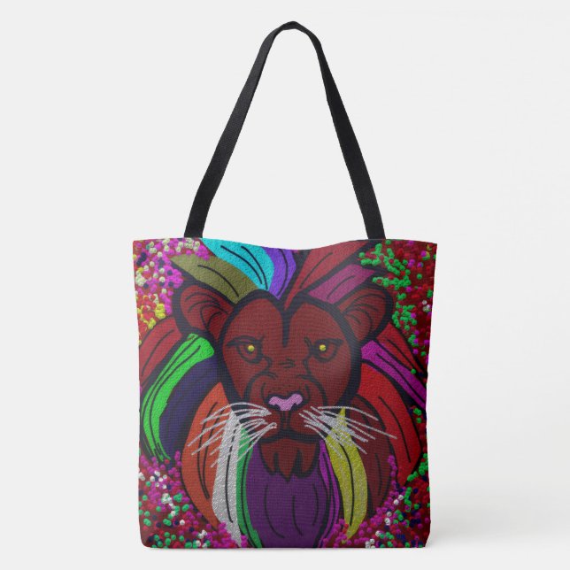 Bolso De Tela Lion King's Grace (Reverso)