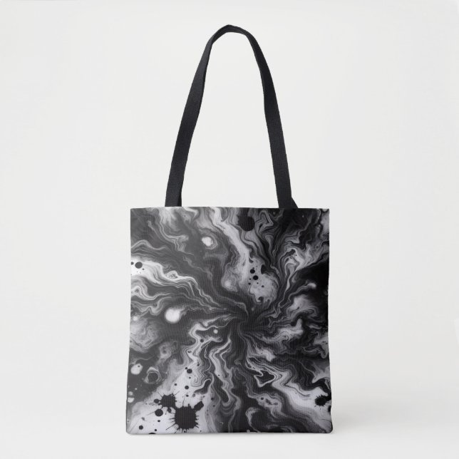 Bolso De Tela Liquid Tie Die  (Anverso)