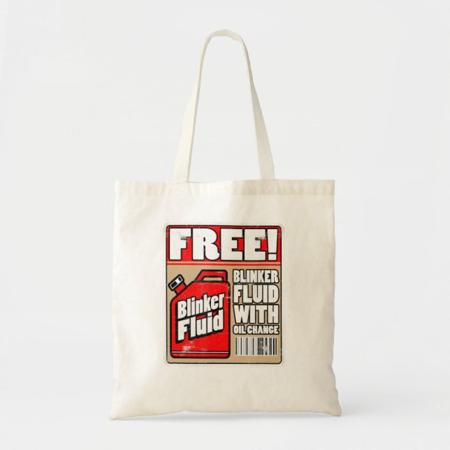 Bolso De Tela Líquido mecánico de fluidos de Blinker libre Cargu (Frente)