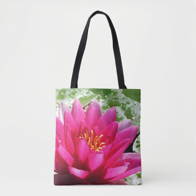 Bolso De Tela Lirio de agua (Anverso)