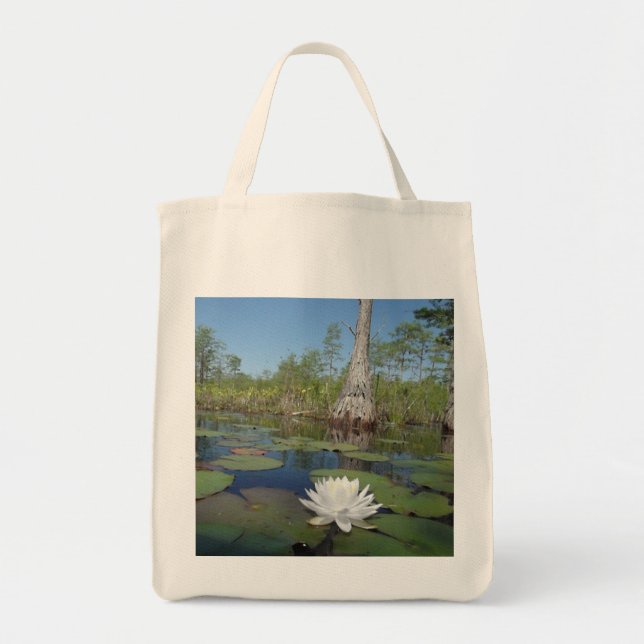 Bolso De Tela Lirio de agua 2 (Frente)