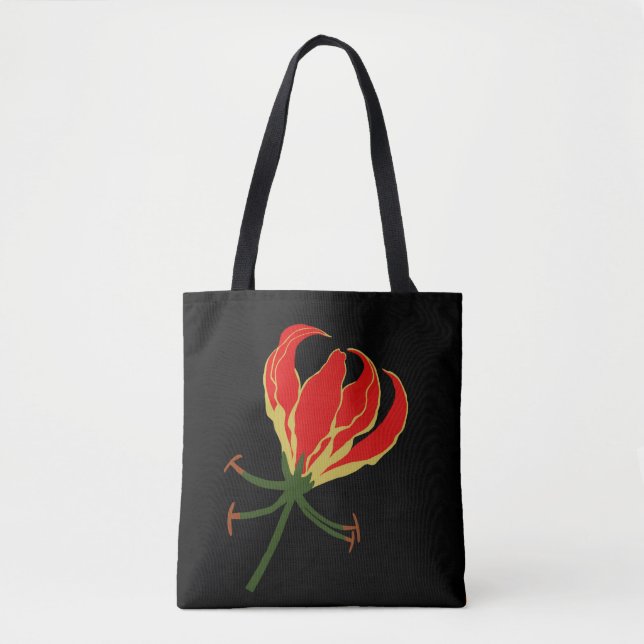 Bolso De Tela Lirio de fuego (Anverso)