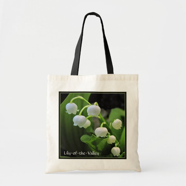 Bolso De Tela Lirio de los valles (Frente)