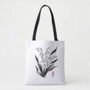 Bolso De Tela Lirio de los valles