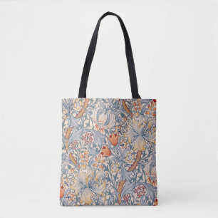 Bolso De Tela Lirio Dorado, William Morris