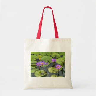 Bolso De Tela Lirios de agua
