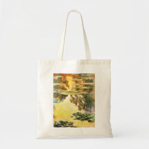 Bolso De Tela Lirios de agua Claude Monet