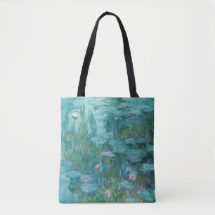 Bolso De Tela Lirios de agua de MONET