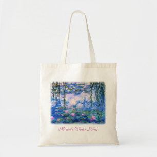 Bolso De Tela Lirios del agua de Monet