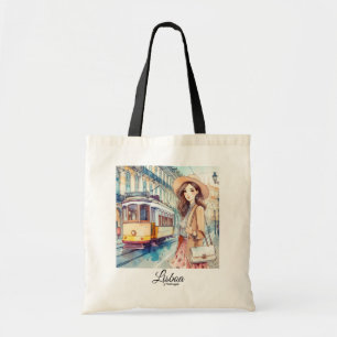 Bolso De Tela Lisboa