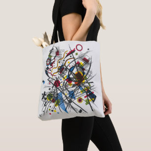 Bolso De Tela Litografía para Vierte Bauhausmappe de Kandinsky