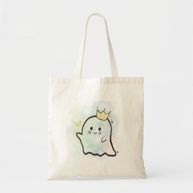 Bolso De Tela Little ghost king  (Frente)