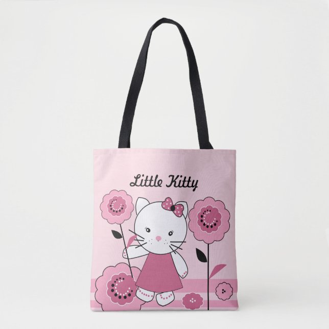 Bolso De Tela Little Kitty (Anverso)