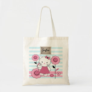 Bolso De Tela Little Kitty