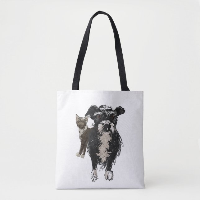 Bolso De Tela Lizzie&Kitty  (Anverso)
