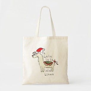 Bolso De Tela Llama a cute graciosos Navidades niños de vacacion
