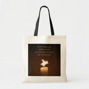 Bolso De Tela Llama a la velas de cerdo voladora