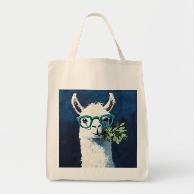 Bolso De Tela Llama Chic Inteligente (Frente)