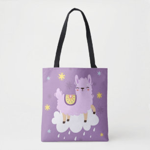 Bolso De Tela Llama cuta/alpaca