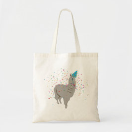 Bolso De Tela Llama de fiesta - Animales con Fiesta