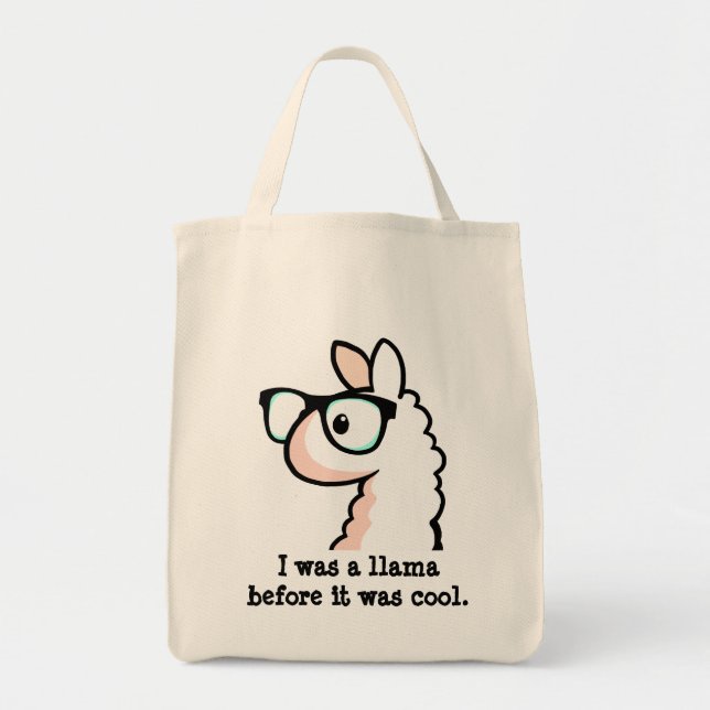 Bolso De Tela Llama del inconformista (Frente)