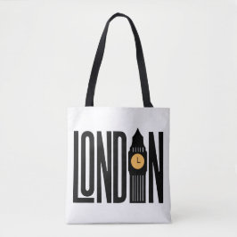 Bolso De Tela Llamada de Londres - emblemáticos monumentos Tote 